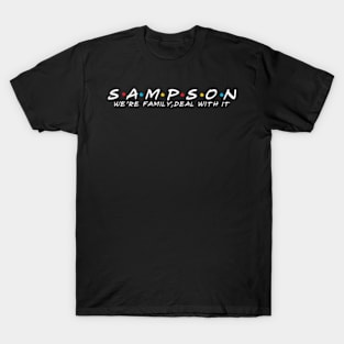 The Sampson Family Sampson Surname Sampson Last name T-Shirt